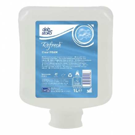 Deb Clear Refresh Foam 1L Pod ea